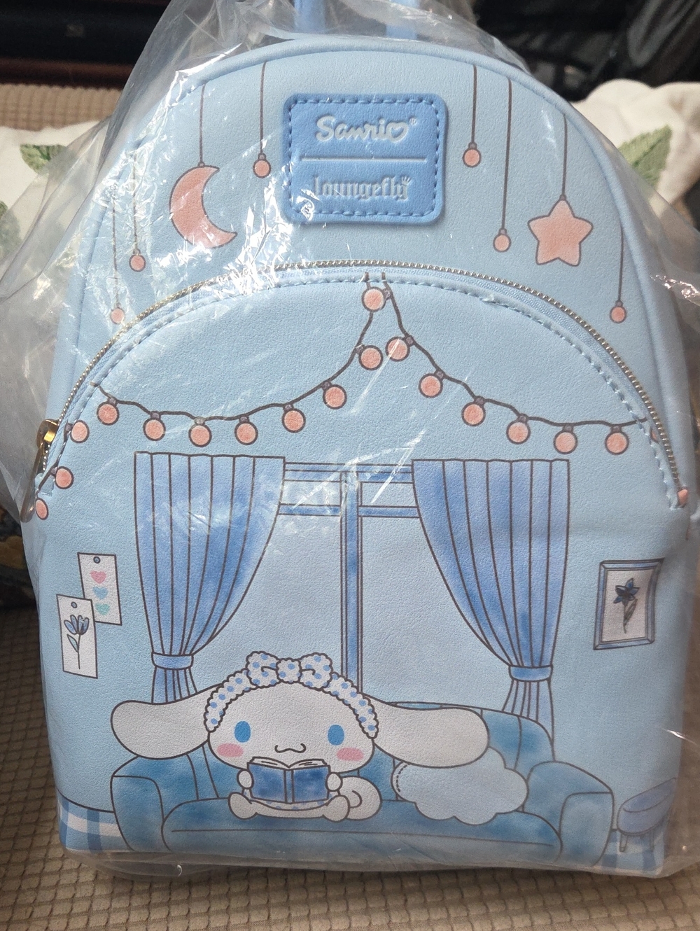 NWT Sanrio Loungefly Cinnamoroll Blue Backpack